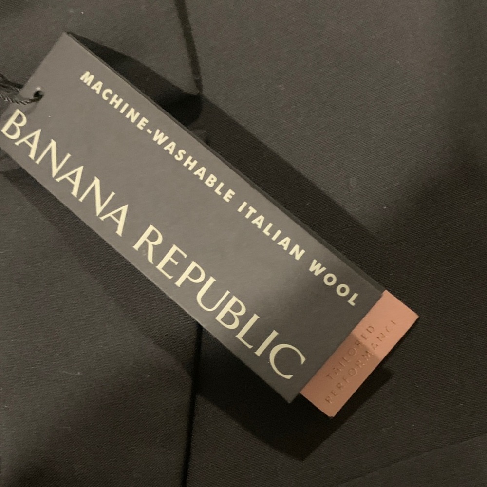 Banana Republic Sleek Black Long Blazer - Picture 3 of 8